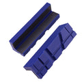 WORKPRO 6" Magnetic Vise Jaw Pads TPU Soft Grips with Dual-Sided Flat