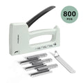 Haushof Light Duty Staple Gun Kit W/800 5/16" Staples Staple Remover