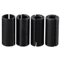 Tight Route Bit Adapter Collet Black Carbon Steel Reducing Sleeve