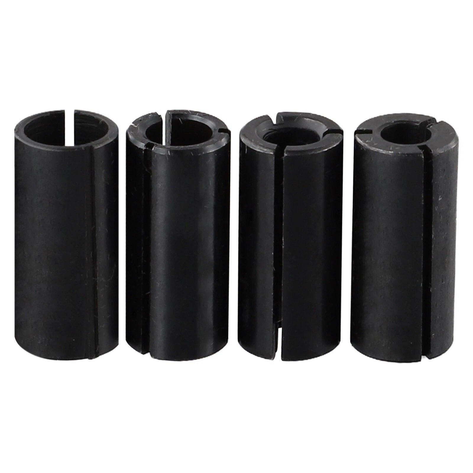 Tight Route Bit Adapter Collet Black Carbon Steel Reducing Sleeve