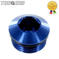 AN -16 (-16AN ORB-16 ) Round Head Port Plug with Viton O ring