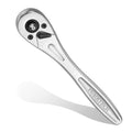 DURATECH 1/4" Ratchet Handle 90-Tooth Quick-Release Socket Wrench
