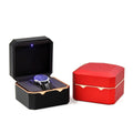 Single Slot Led Light Watch Case Antidust Display Storage Holder