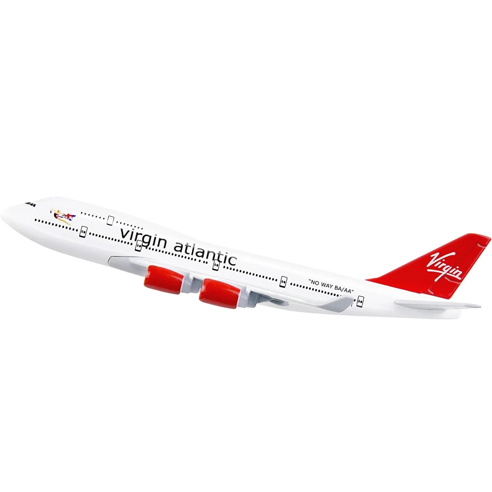 1/400 16cm Virgin Atlantic B747 Airplane Model Alloy Diecast Aircraft