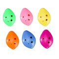 Colorful 6 Hole Ocarina Flute Soprano C Key Easy To Carry Great For