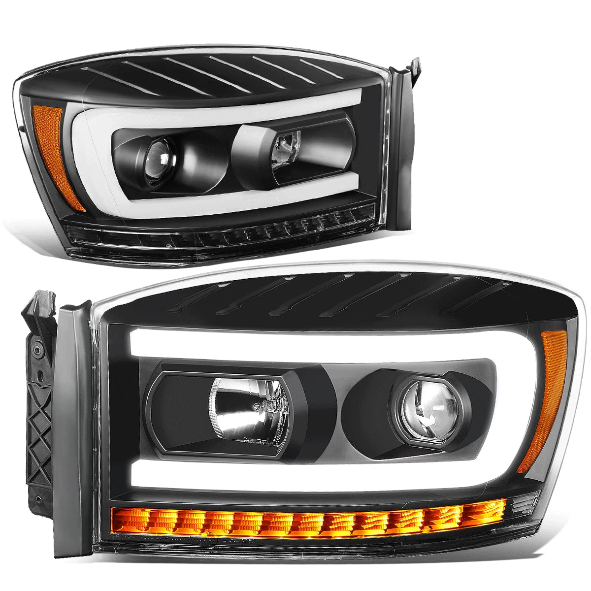 [Led Drl+sequential Signal]fit 06-09 Ram Truck 1500 | Built Supply Co