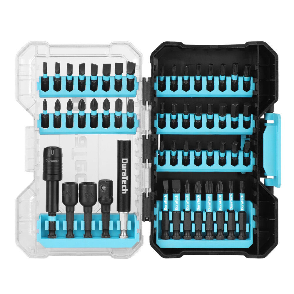 DuraTech 53PC Impact Screwdriver Bit Set S2 Steel by DuraTech