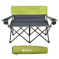 Heavy Duty Camping Couch 500lbs Folding Double Camping Chair Extra