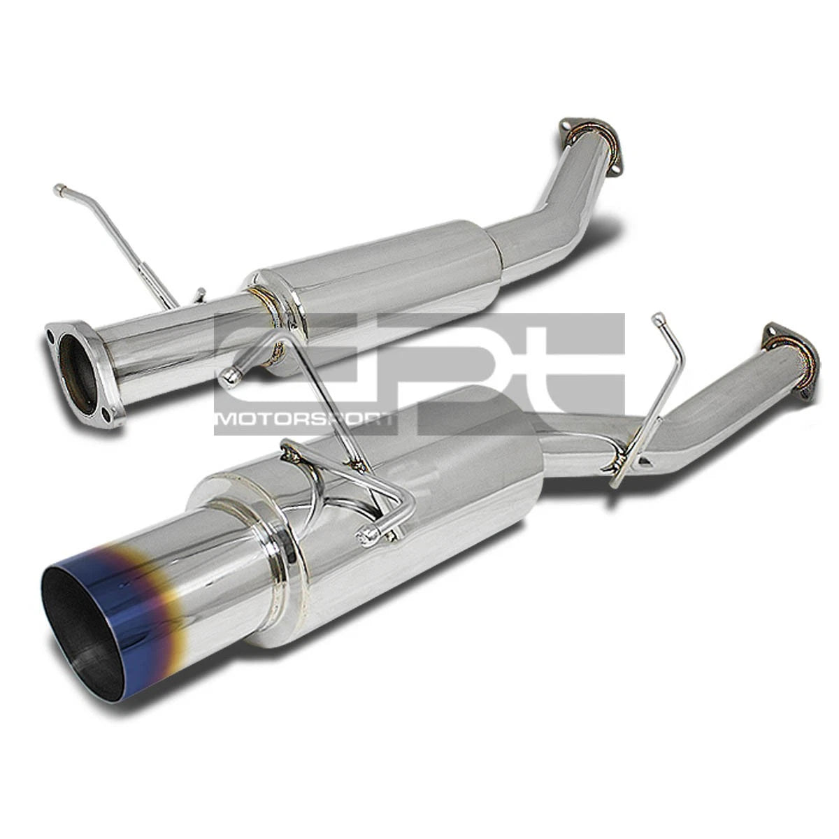 Fit 89-94 240sx Silvia S13 Ka/sr 4" Muffler Burnt | Built Supply Co