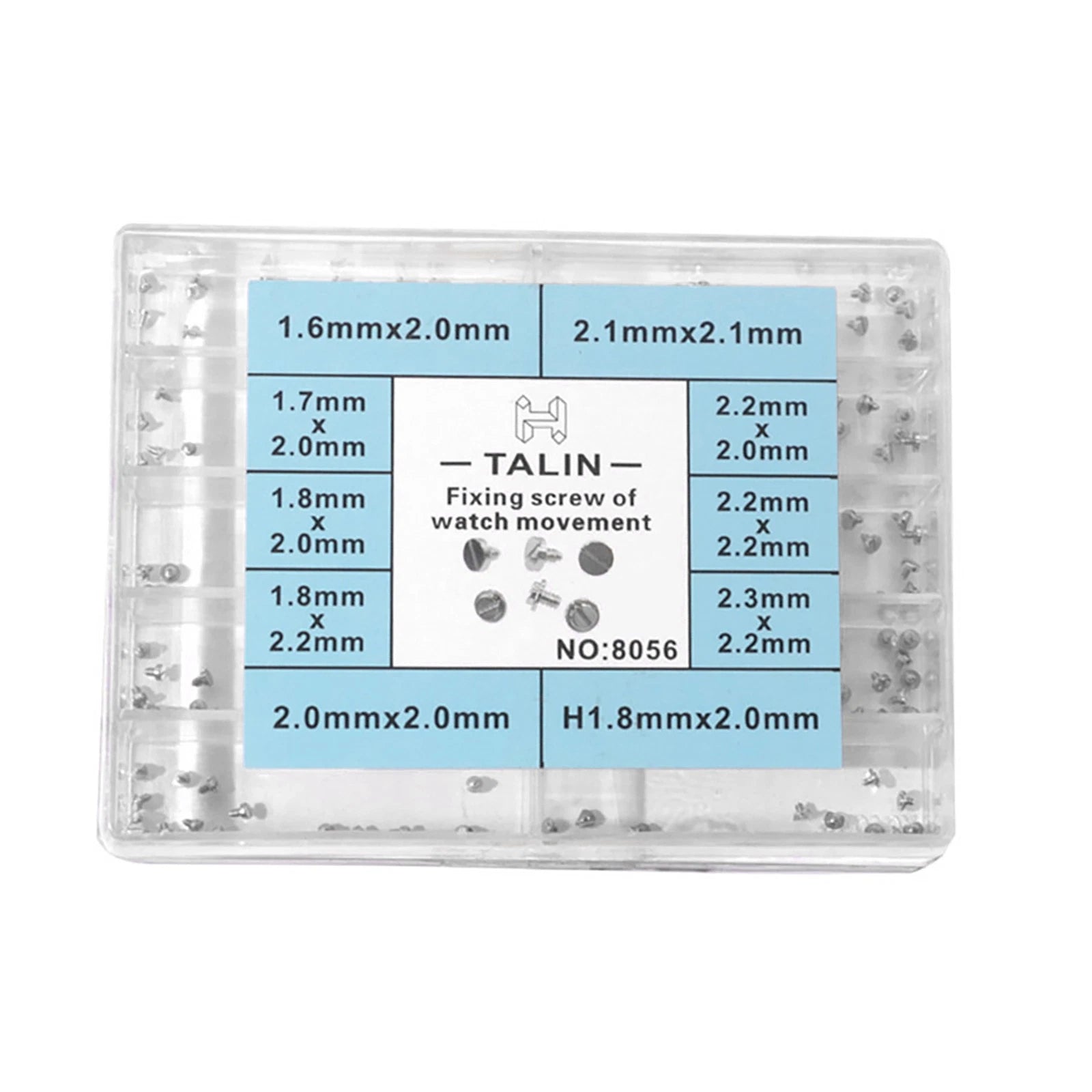 10-size Watch Movement Fixing Screw Assortment For Nh35 Eta 2836