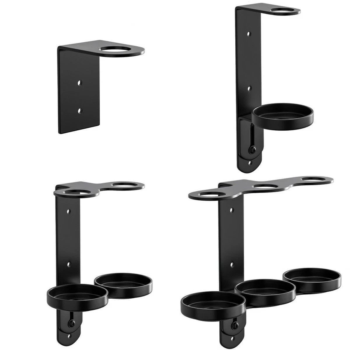Chic And Practical Wall Mounted Shampoo Dispenser Rack For Bathroom