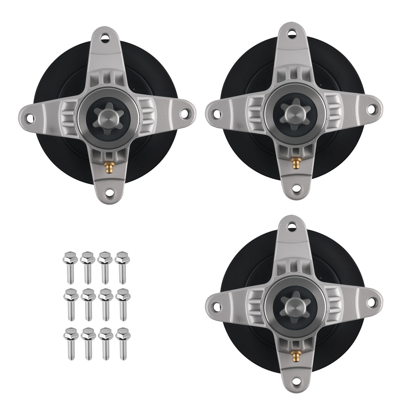 Mandrel Spindle 3PC for Cub Cadet GT1554 S/N 1K017+ MTD RZT54