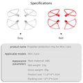2 Pairs Propellers Blades Protectors Props Guards For Dji Mini 3 Pro