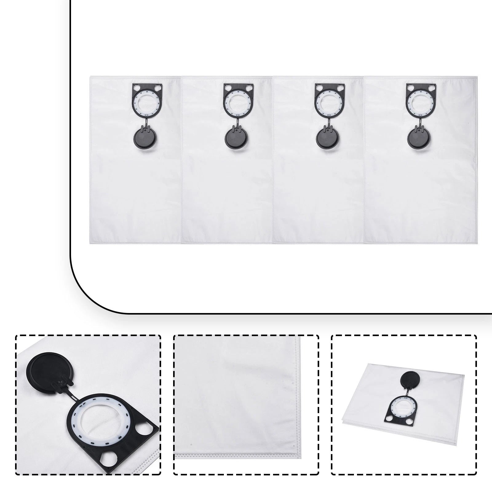 Dust Bags Fit For Metabo Asa 32 L 32l Asa32lrobot | Built Supply Co