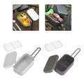 Camping Aluminum Lunch Box With Steamer And Grill For Easy Outdoor