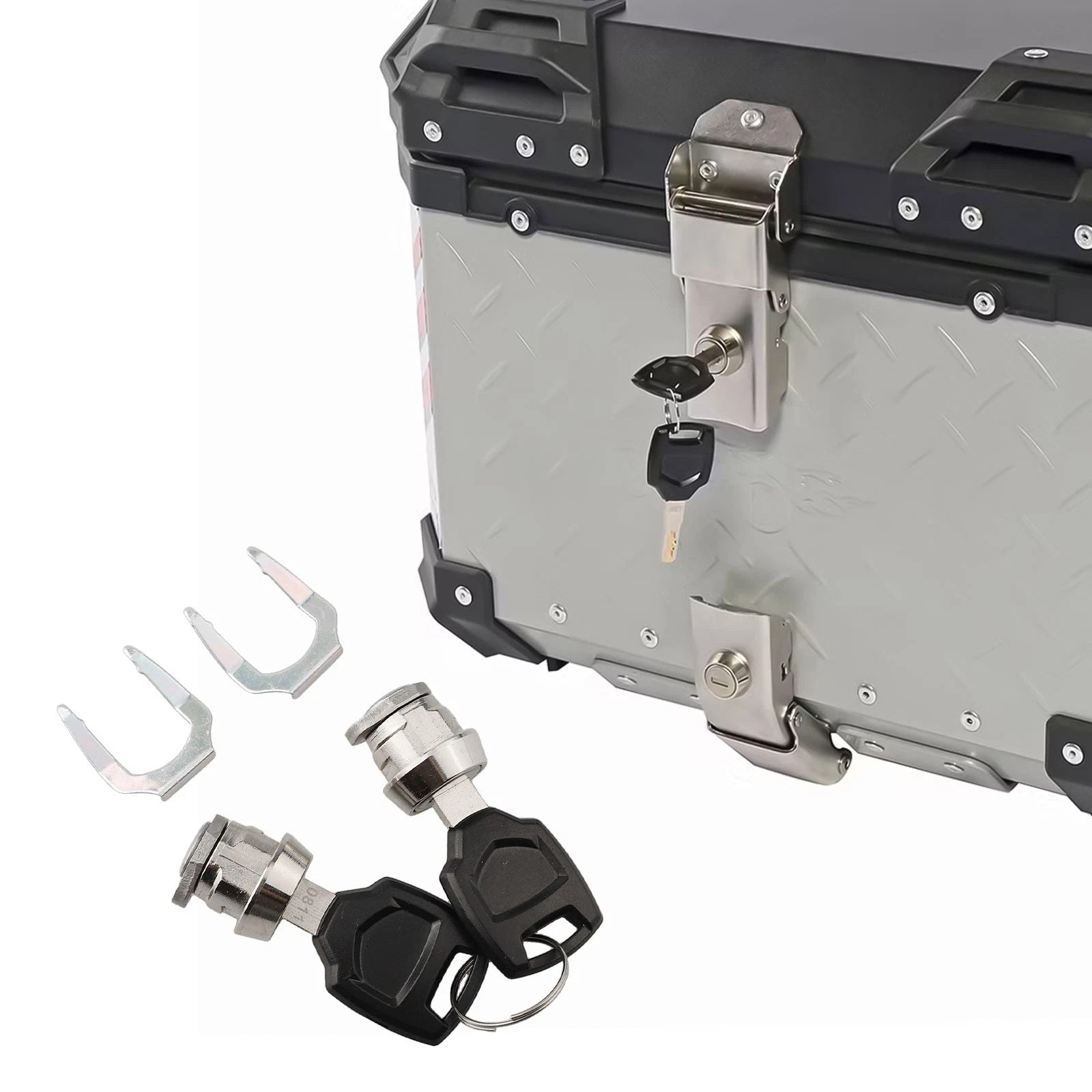 Motorcycle Accessories Reliable Luggage Trunk Locking System With Key