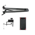 4.72-7 Inch Lazy Bed Phone Holder Folding Long Arm Tablet Stand 360