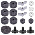 Cymbal Stand Felt Hi-hat Clutch Cup Wing Nuts Sleeve Drum Accessory