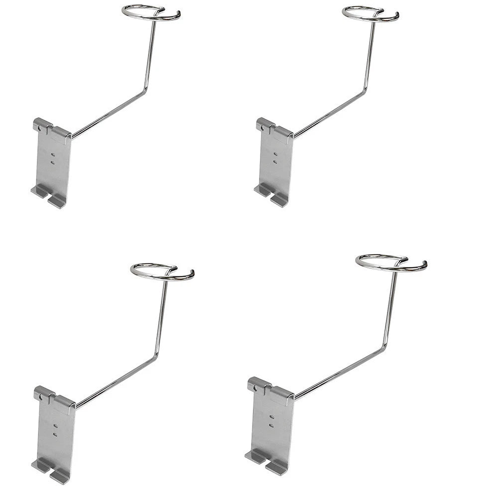 Chrome Hat Holder For Gridwall Panel Single Cap Display Hook Metal