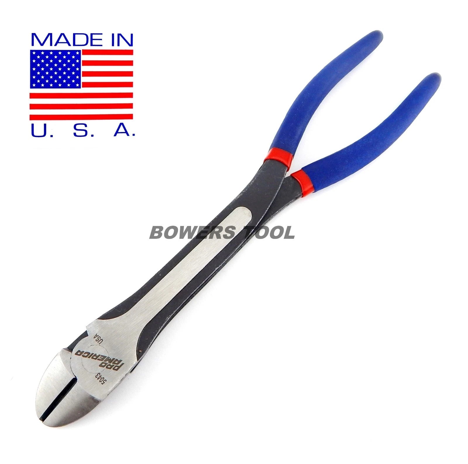Pro America 11 In. Offset Extra Long Diagonal Cutters Dikes Wire