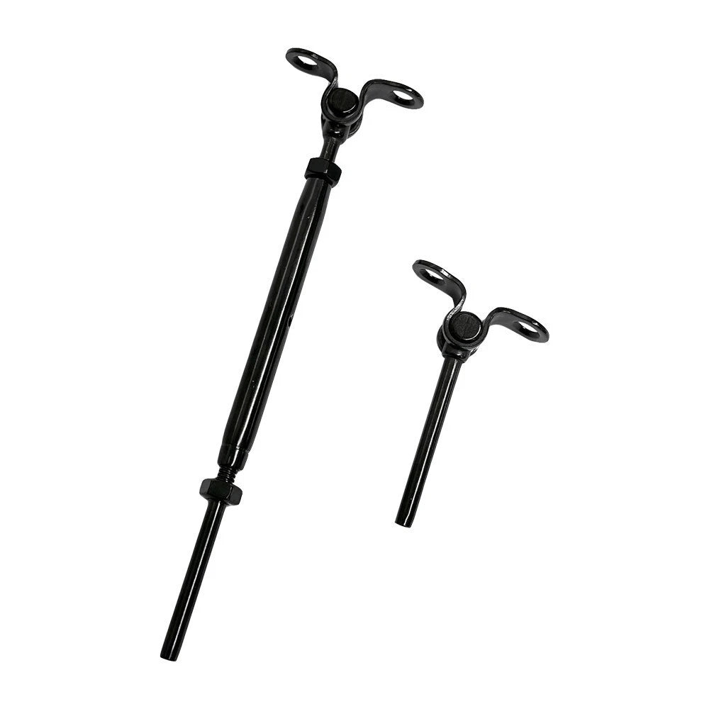 316 Stainless Steel 3/16" Swage Toggle Turnbuckle Tensioner For Wood