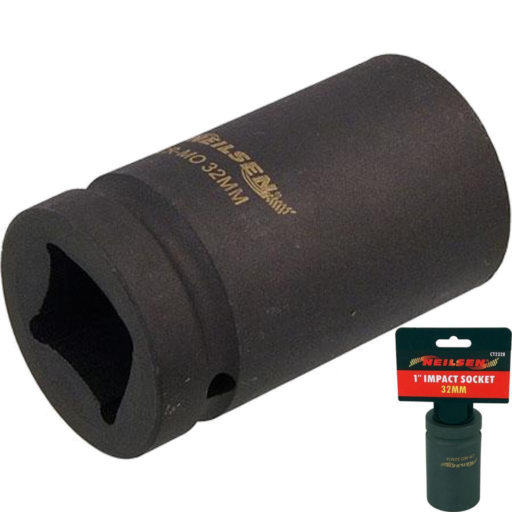 Neilsen 33mm Single Impact Socket - 1" Drive