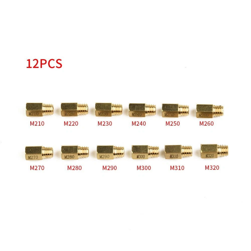 For Round Silde Carburetor Main Jets Tool Parts #210- #320 High