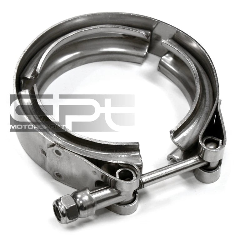 4" Stainless V-band Bolt Clamp For Turbo Flange | Built Supply Co