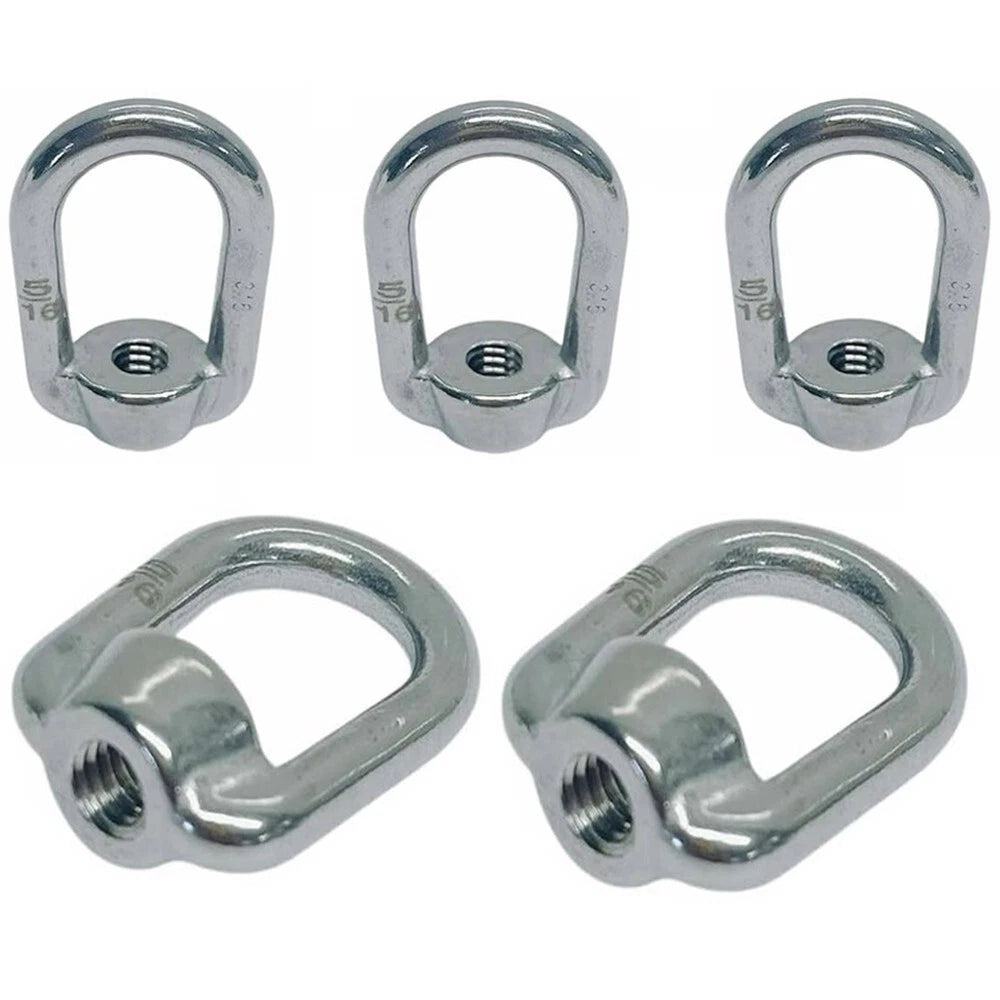 Set Eye Nut 5/16" Stainless Steel Ss 316 - Wll 700 Lbs