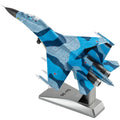 1/100 Russian Air Force Su-30mkk Fighter Diecast | Built Supply Co
