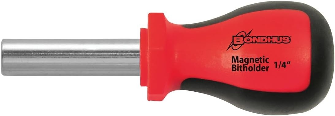 Bondhus 1/4" Stubby Magnetic Hex Bit Holder