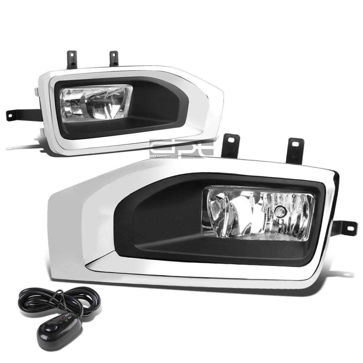 Fit 15-18 Yukon (Xl) Pair Oe Clear Lens Bumper Fog | Built Supply Co