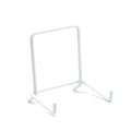 Jes Very Small 65MM Wire Strut Plate Display Stand White (size 2, 10