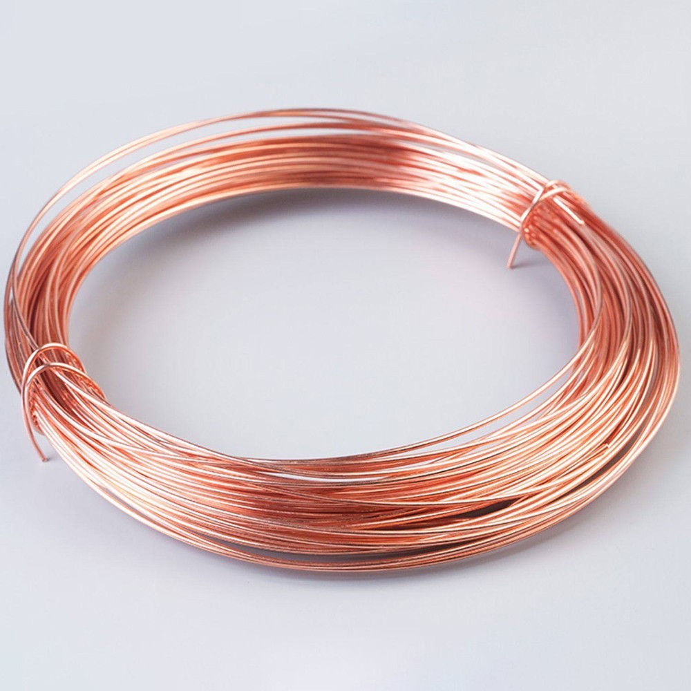 Pure Copper Wire Solid Round 0.2-5.5mm