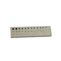 Small Revetting Flat Stake With 36 Holes – Leathercraft Tool, Jewelry