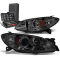 For 2004-2009 Mazda 3 Sedan Smoked/amber Signal | Built Supply Co