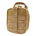 Rip Away Emt Ems Pouch First Aid Medical Tool Kit Bag - Tan