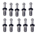 10pc Non Cooant CAT40 M16x2 Pull Stud Retention Knobs 45 Degree Haas