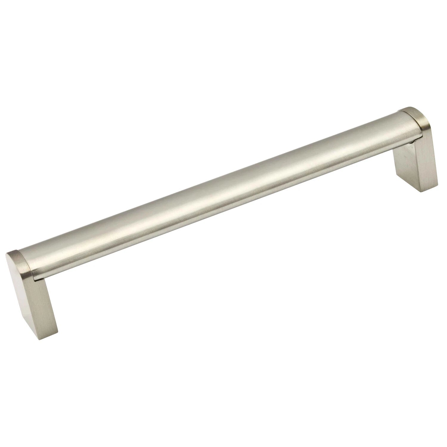 Slate Edition 12-5/8" Center Brushed Nickel Kitchen Cabinet 12-7/8"