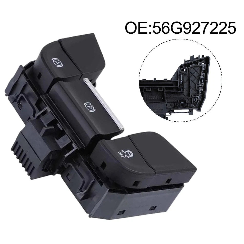 For Skoda 56g927225 Black Parking Brake Switch For Kodiaq 2017 To 2020