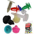 Neilsen 500pcs Universal Trim Clips Fasteners Set
