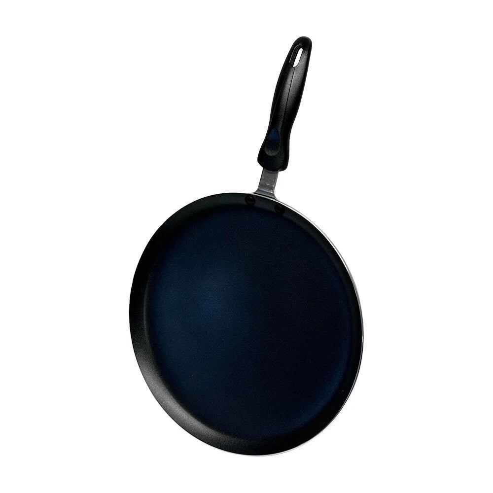11" Non-stick Coating Round Griddle Pan Flat Grill With 6-3/4" Long
