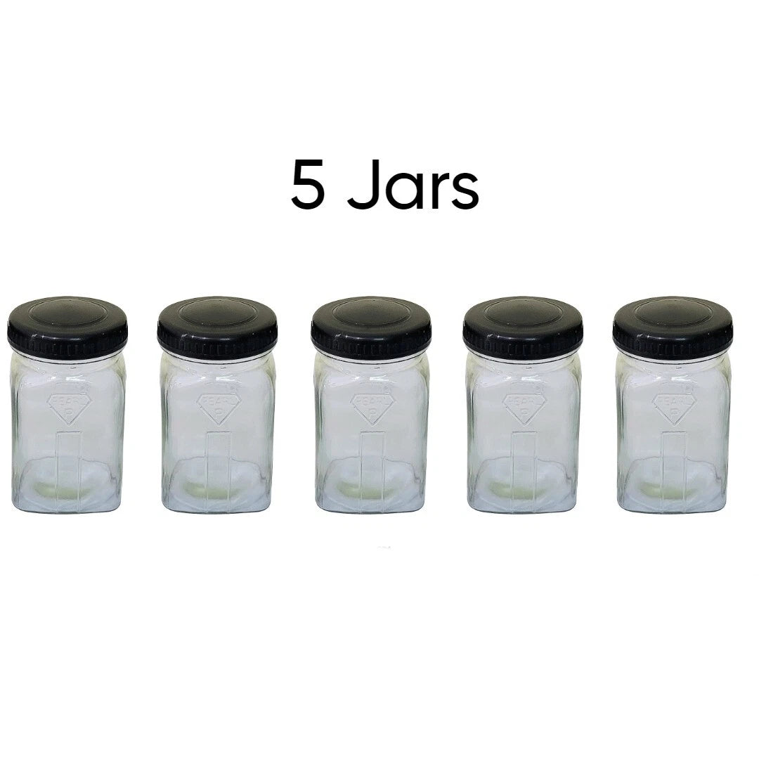Set Of 5 Watch Cleaning Jar For Watch Cleaning Machine - Fits Elma &