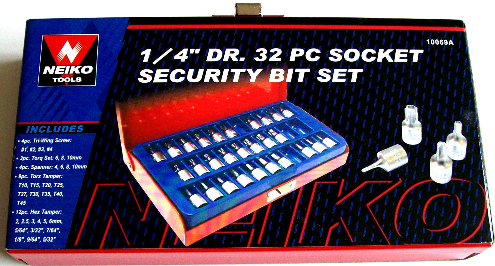 32pc Security Tamper Proof Torx Bit Set