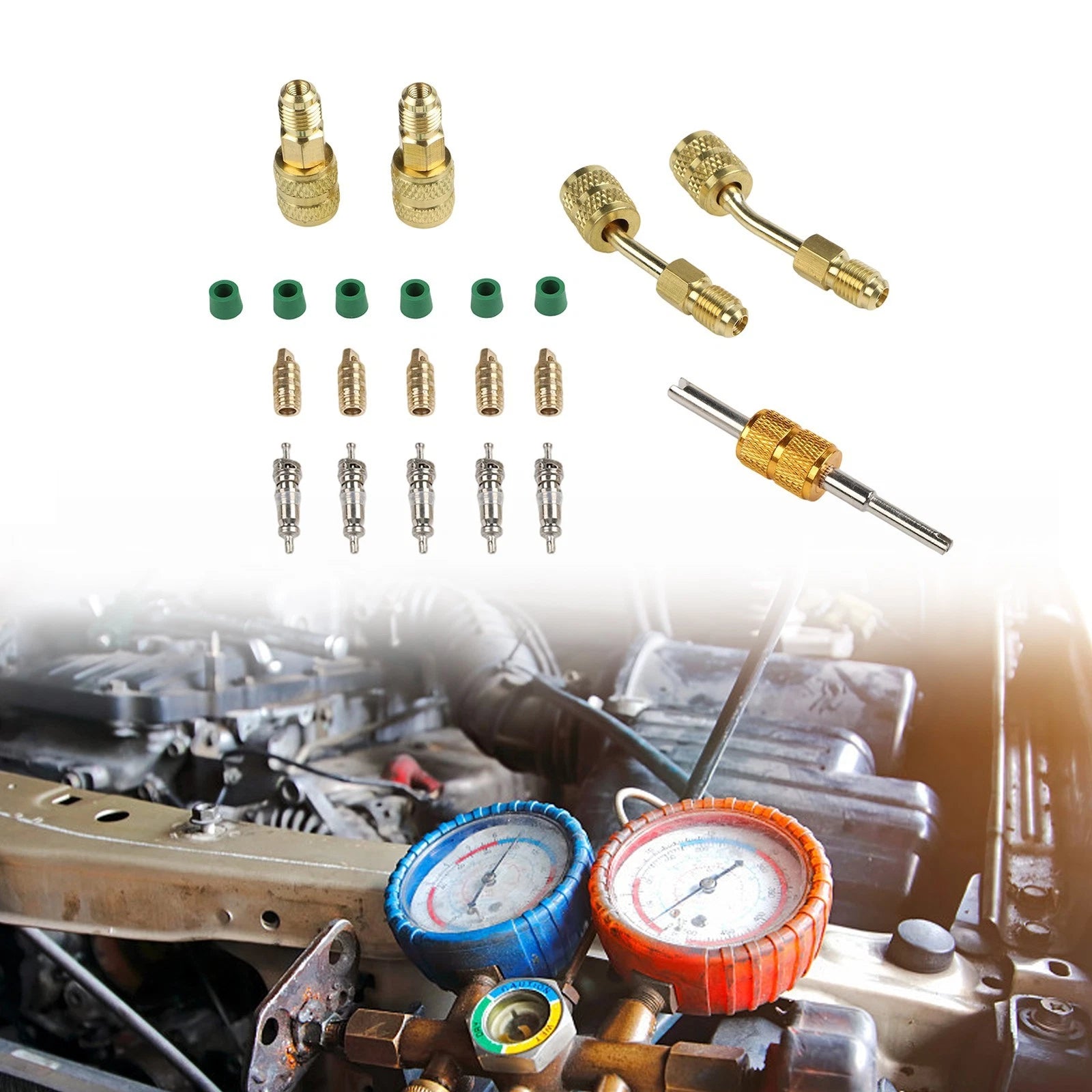 Hvac Adapter Kit All-in-one Installation Kit Comprehensive Adapter Set