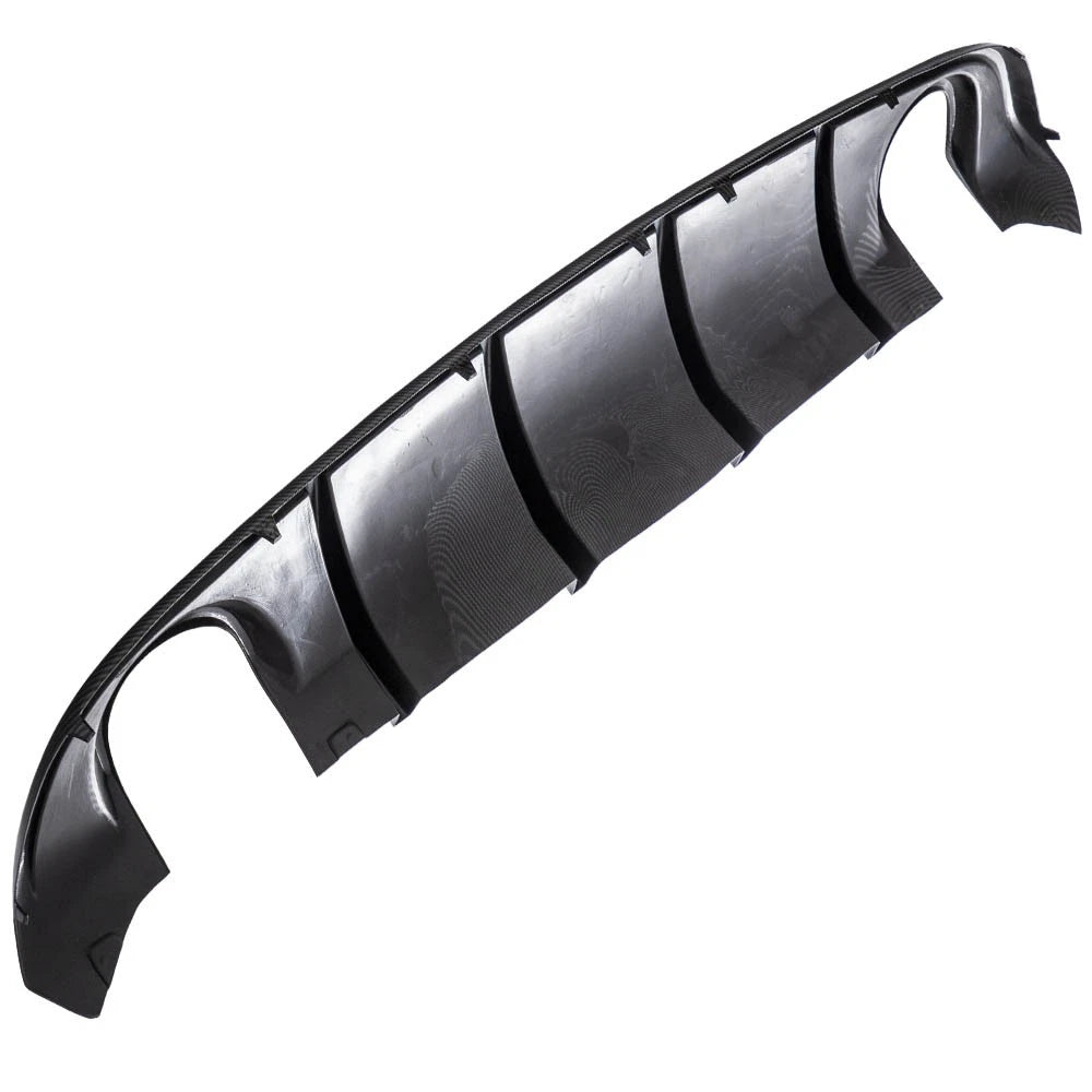 Rear Bumper Diffuser Lip Carbon Look for Dodge Charger SRT R/T Scat Pack 15-20