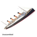 1/400 British Titanic Cruise Paper Model Ship Model Handmade Craft