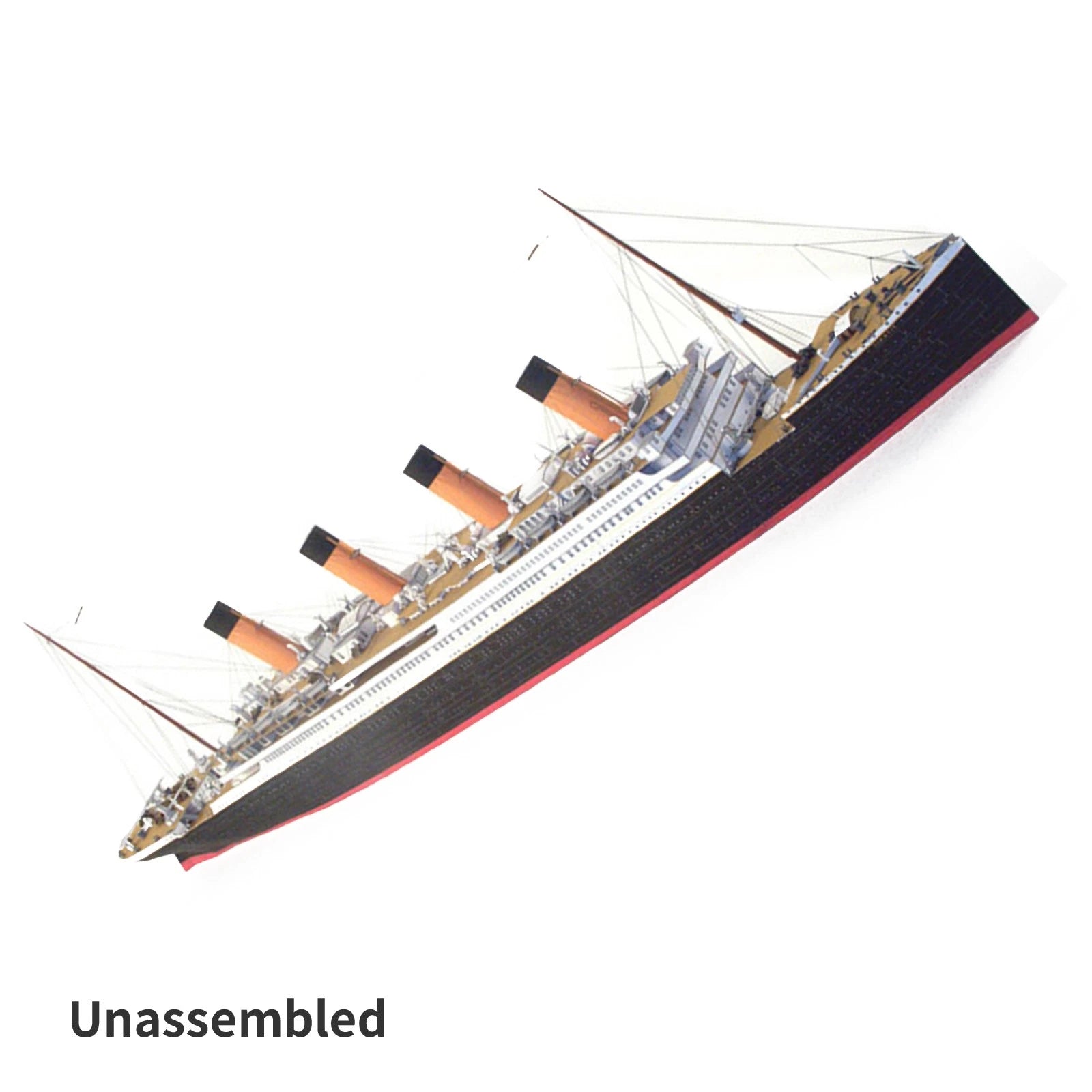 1/400 British Titanic Cruise Paper Model Ship Model Handmade Craft