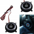 12V Car Engine Start Push Button For Ignition Starter Kit Green Led
