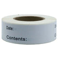 Removable Food Storage Stickers Date Contents Write On Grocery Market